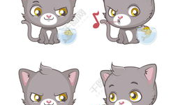 卡通漫画猫,卡通猫的奇幻冒险之旅